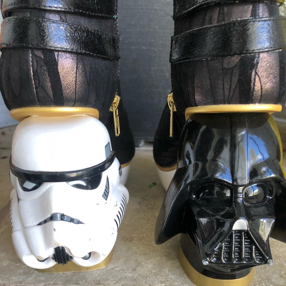 Irregular Choice Black and Gold Star Wars Heels